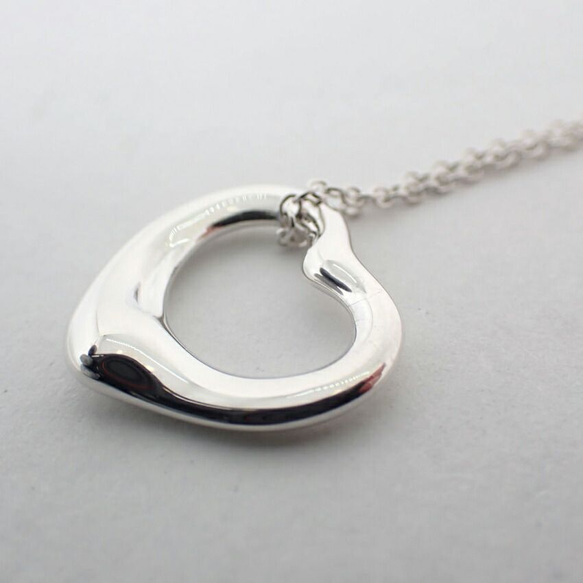 Tiffany & Co 925 Open Pendant Necklace — view 7