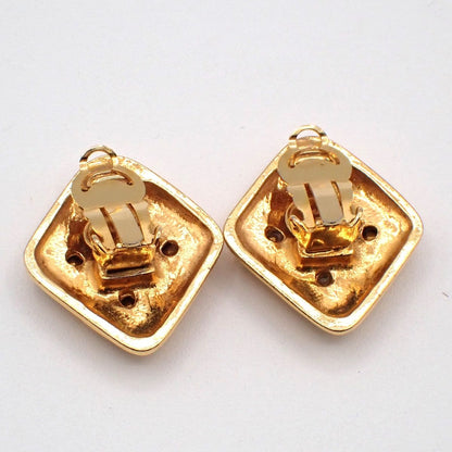 Chanel Earrings Diamond Gold — view 4