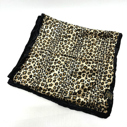 Fendi Shawl Leopard Print Velour Brown Black — view 8