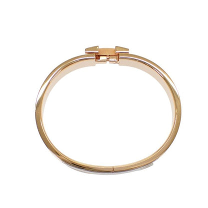 Hermes Enamel Bracelet Click White Gold — view 4