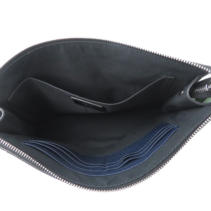 Fendi Second Bag Leather Navy — view 5