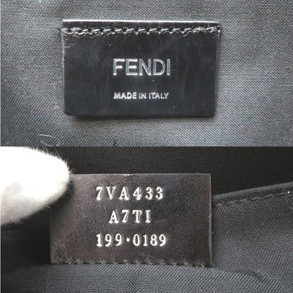 Fendi Second Bag Leather Navy — view 6