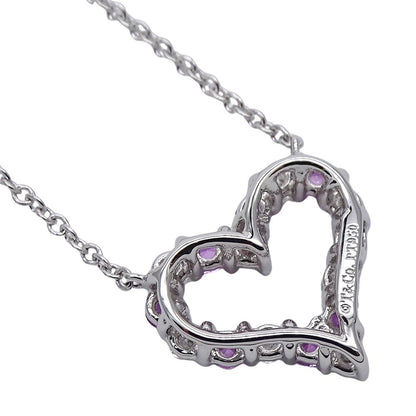 Tiffany & Co Necklace Diamond Pink Saffiano — view 3