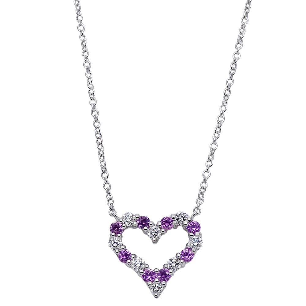 Tiffany & Co Necklace Diamond Pink Saffiano — view 4