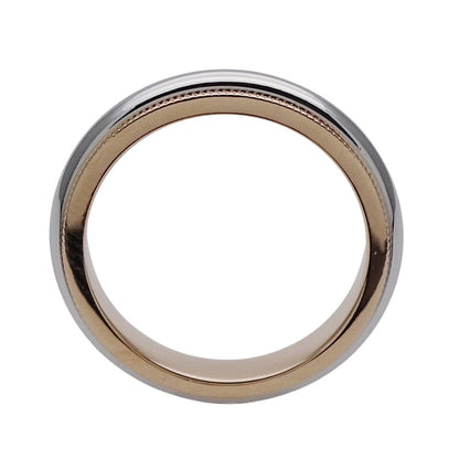 Tiffany & Co Ring Together Milgrain Silver Pink — view 4