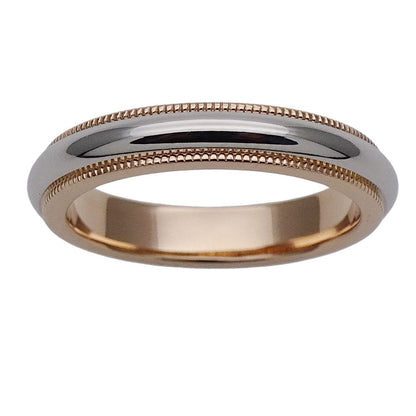 Tiffany & Co Ring Together Milgrain Silver Pink — view 2