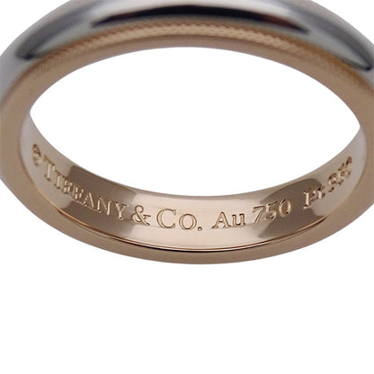 Tiffany & Co Ring Together Milgrain Silver Pink — view 6