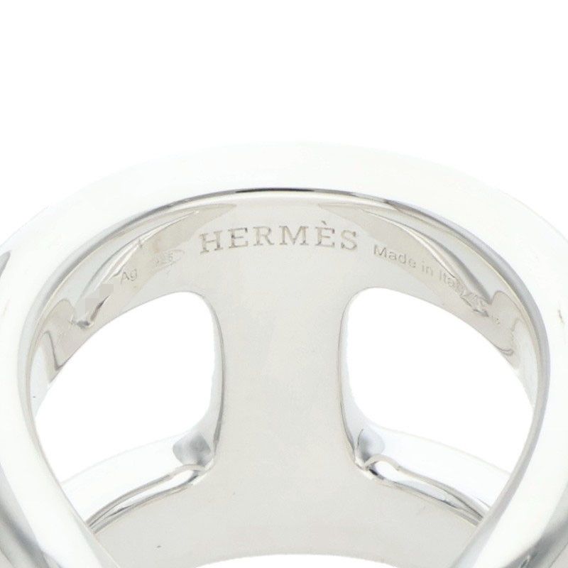 Hermes Osmose GM Silver Ring 49 — view 4