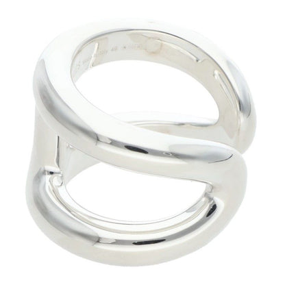 Hermes Osmose GM Silver Ring 49 — view 5
