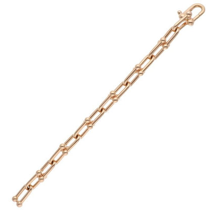 Tiffany & Co 18K Pink Gold Large Link Bracelet — view 2