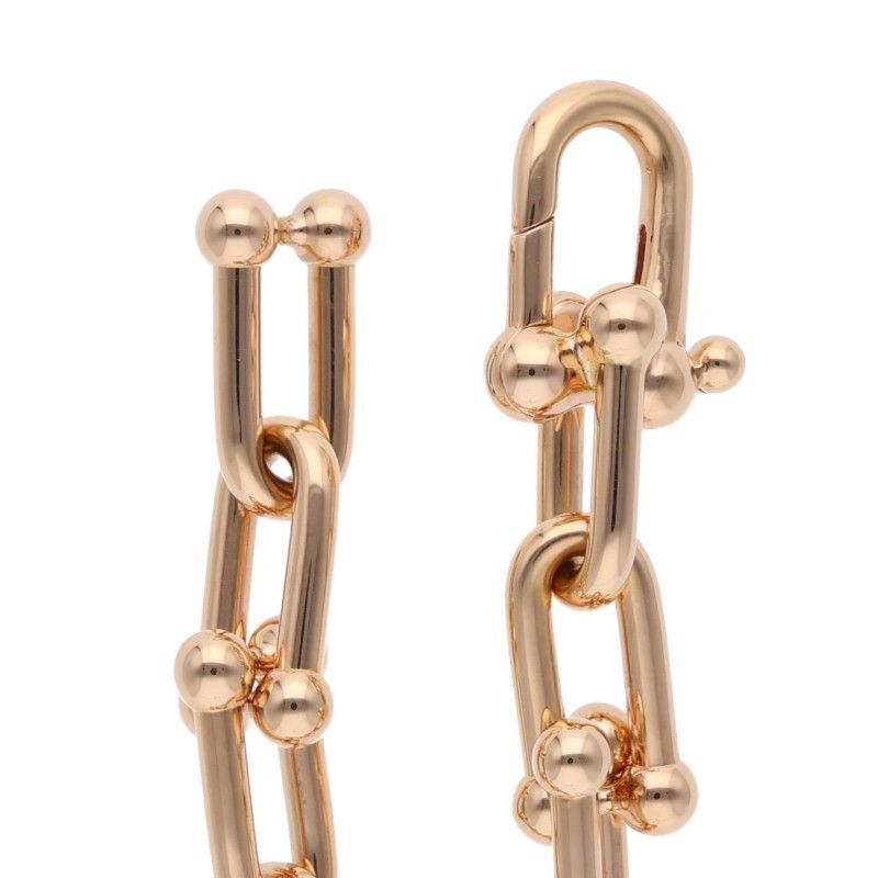 Tiffany & Co 18K Pink Gold Large Link Bracelet — view 4