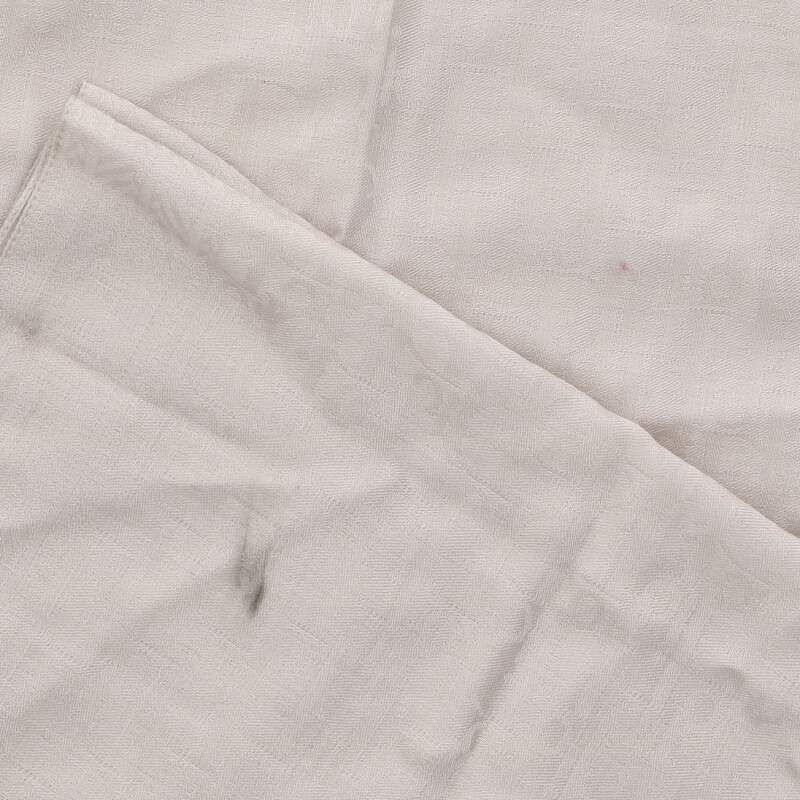 Dior Wool Silk Blue Oblique Kujagado Shawl — view 3