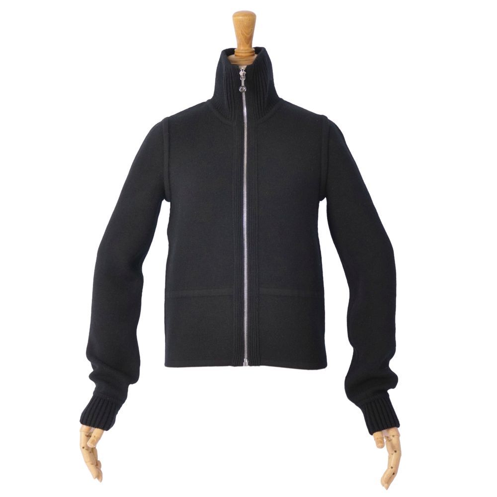 Hermes Jacket Reversible Knit Wool — view 5