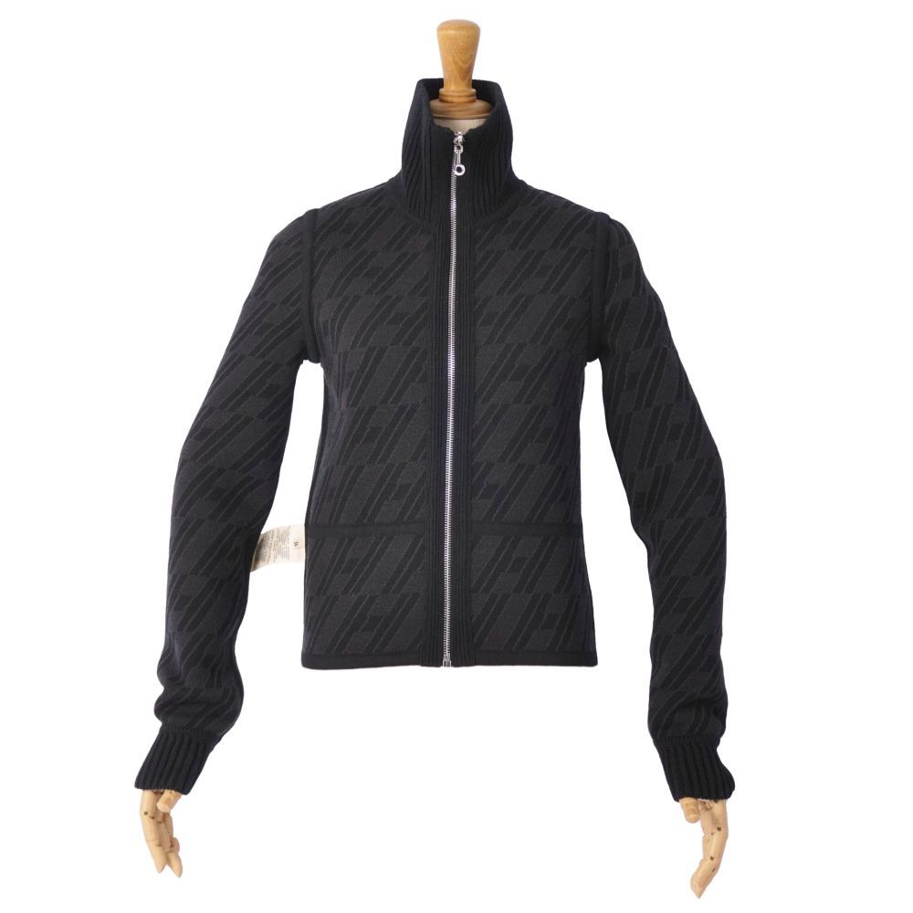 Hermes Jacket Reversible Knit Wool — view 6