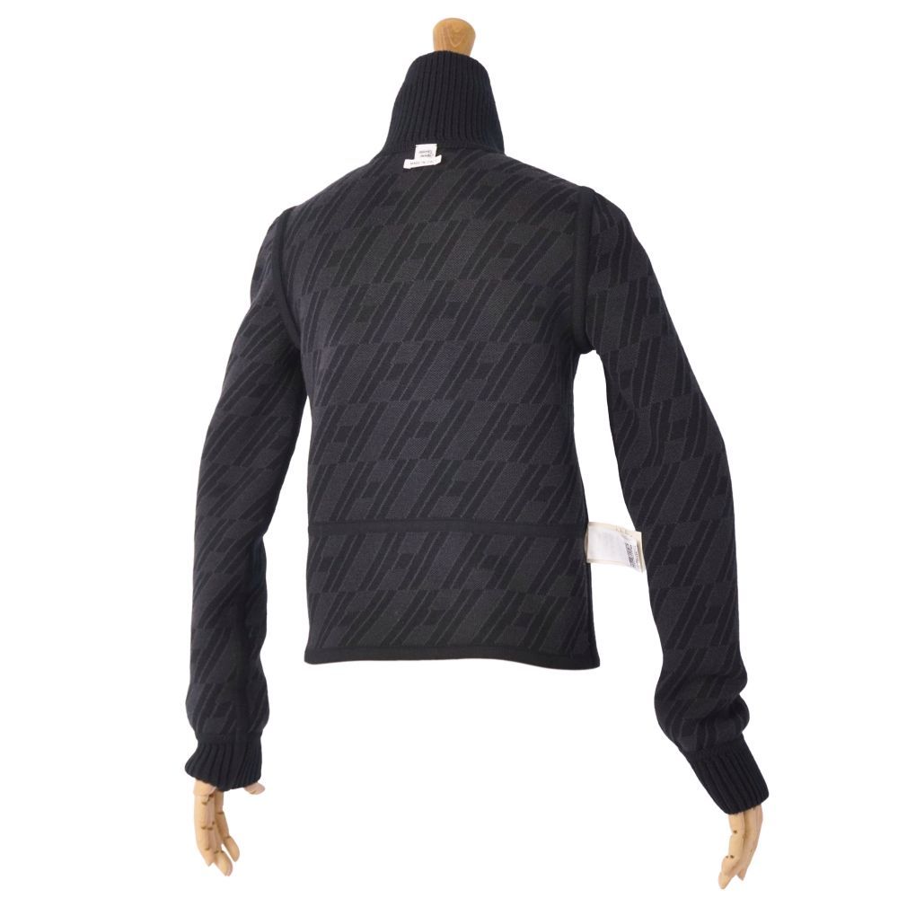 Hermes Jacket Reversible Knit Wool — view 9