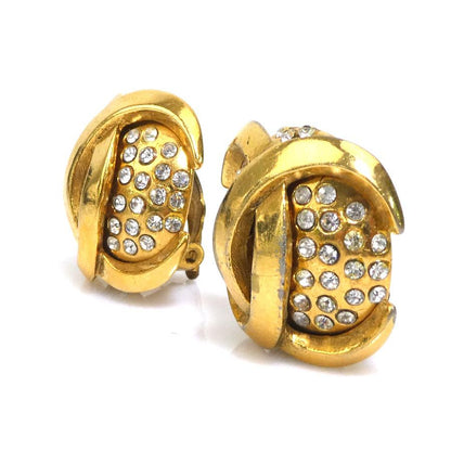 Chanel Earrings CC Logo — view 3