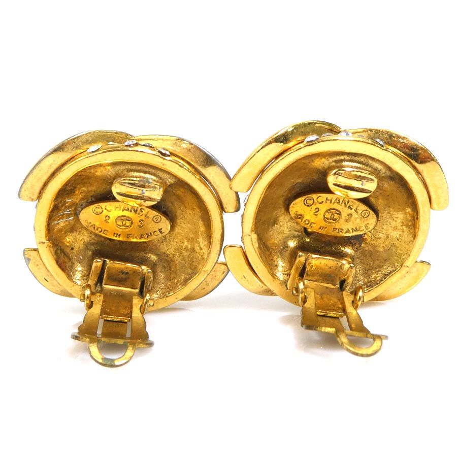 Chanel Earrings CC Logo — view 7