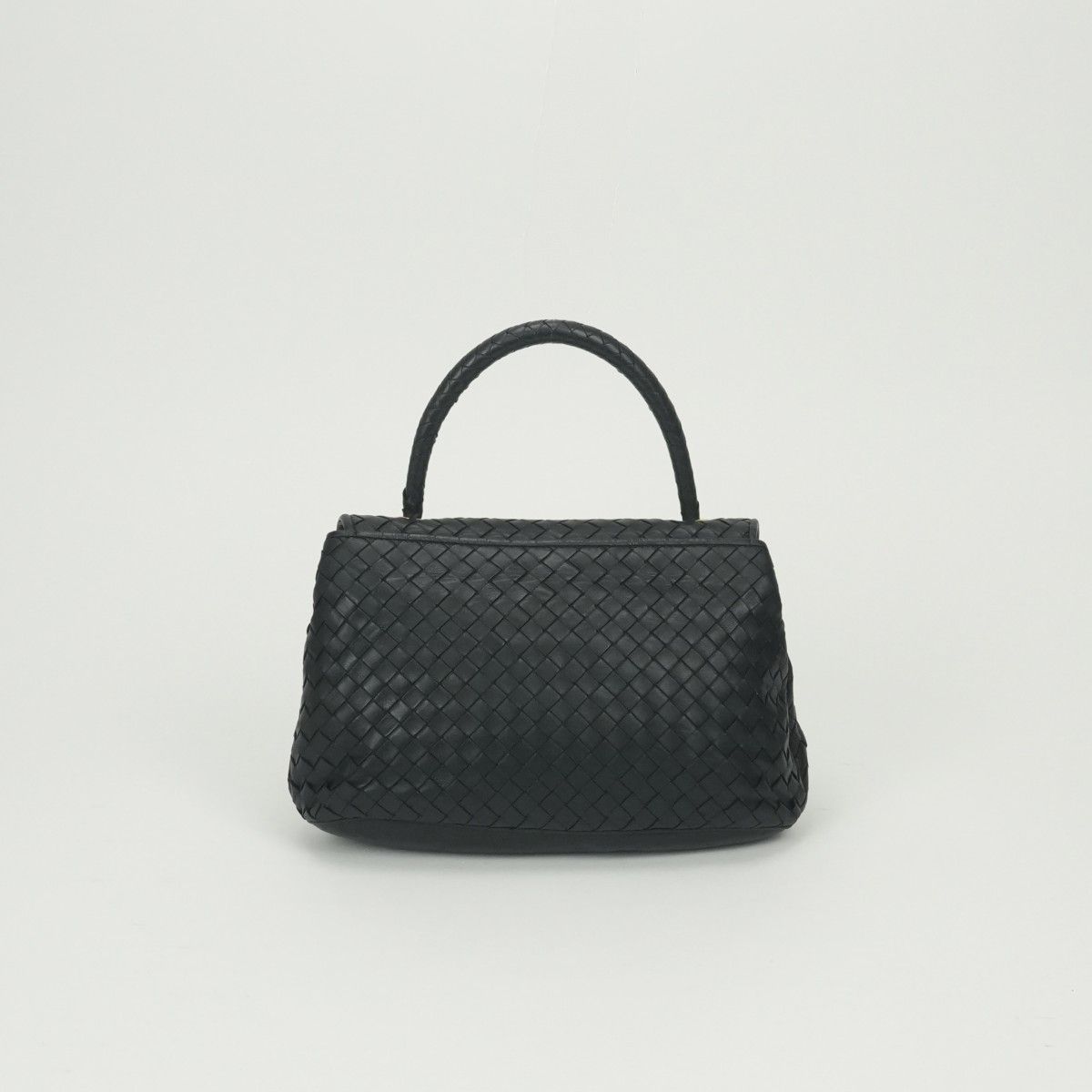 Bottega Veneta Intrecciato Tote Bag Leather Black Gold — view 3