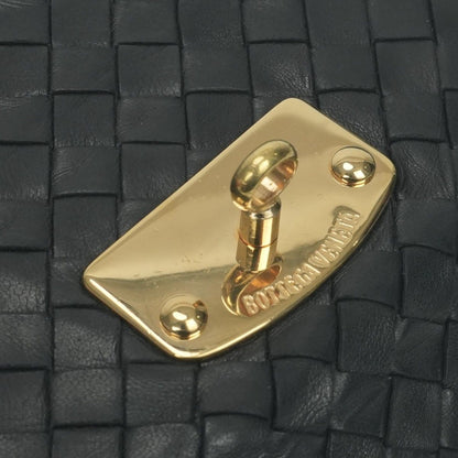 Bottega Veneta Intrecciato Tote Bag Leather Black Gold — view 8