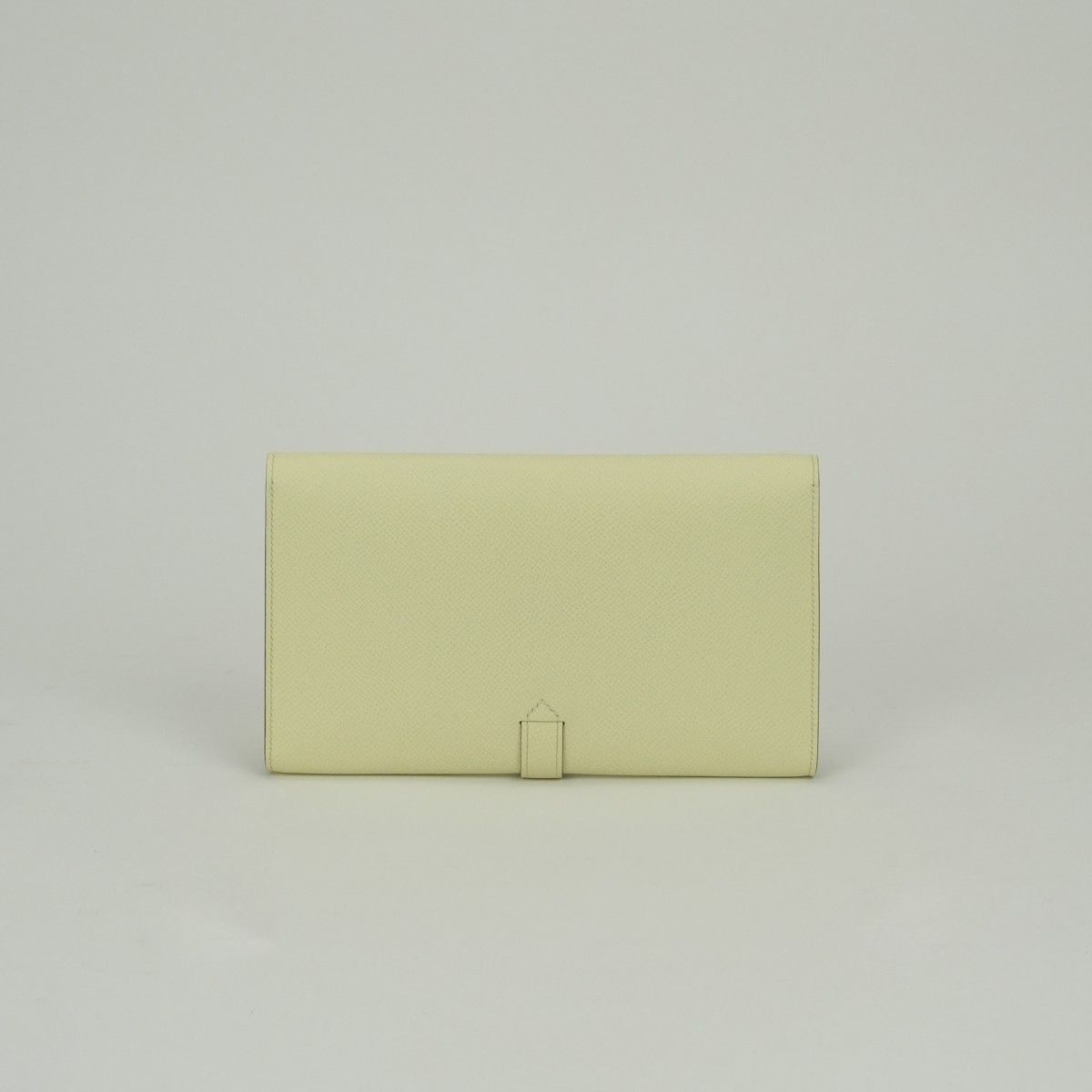 Hermes New Passant Wallet Epsom Jaune Milton Yellow — view 2