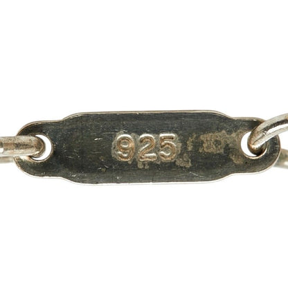 Tiffany & Co Atlas Plate Chain Pendant Necklace Silver — view 7