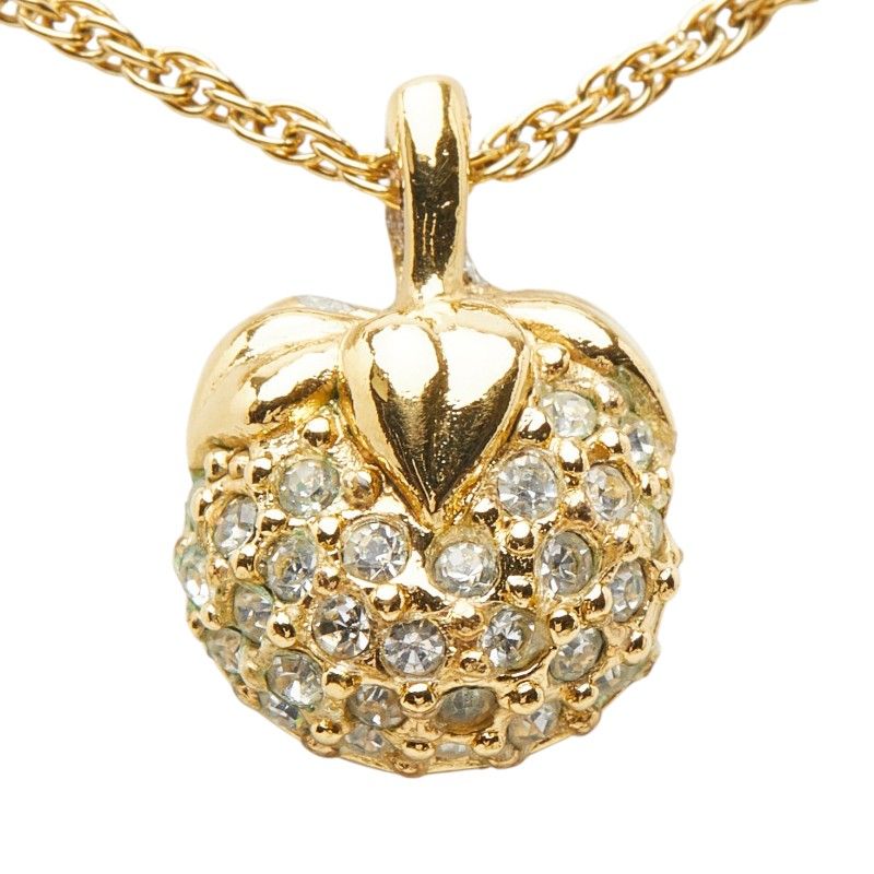 Dior Fruit Chain Pendant Necklace Gold Plated — view 2