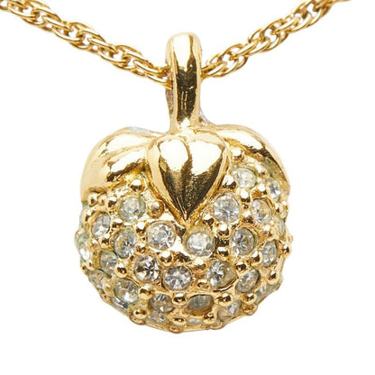 Dior Fruit Chain Pendant Necklace Gold Plated — view 2