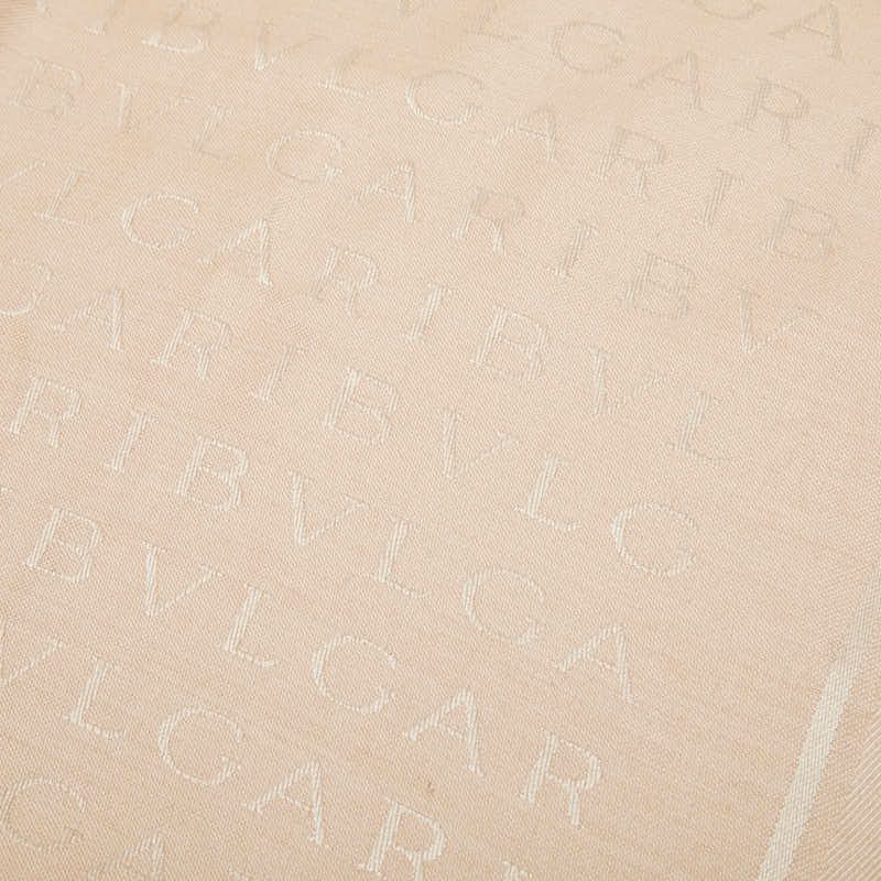 Bvlgari Logomania Pink Silk Scarf — view 3