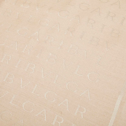 Bvlgari Logomania Pink Silk Scarf — view 3
