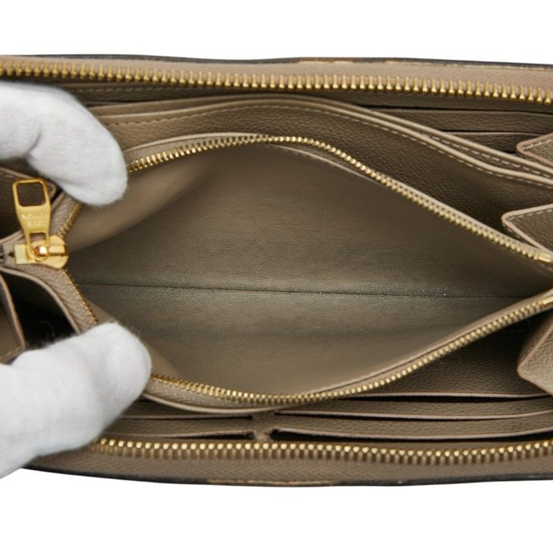 Louis Vuitton Monogram Empreinte Zippy Wallet Zip Around — view 8