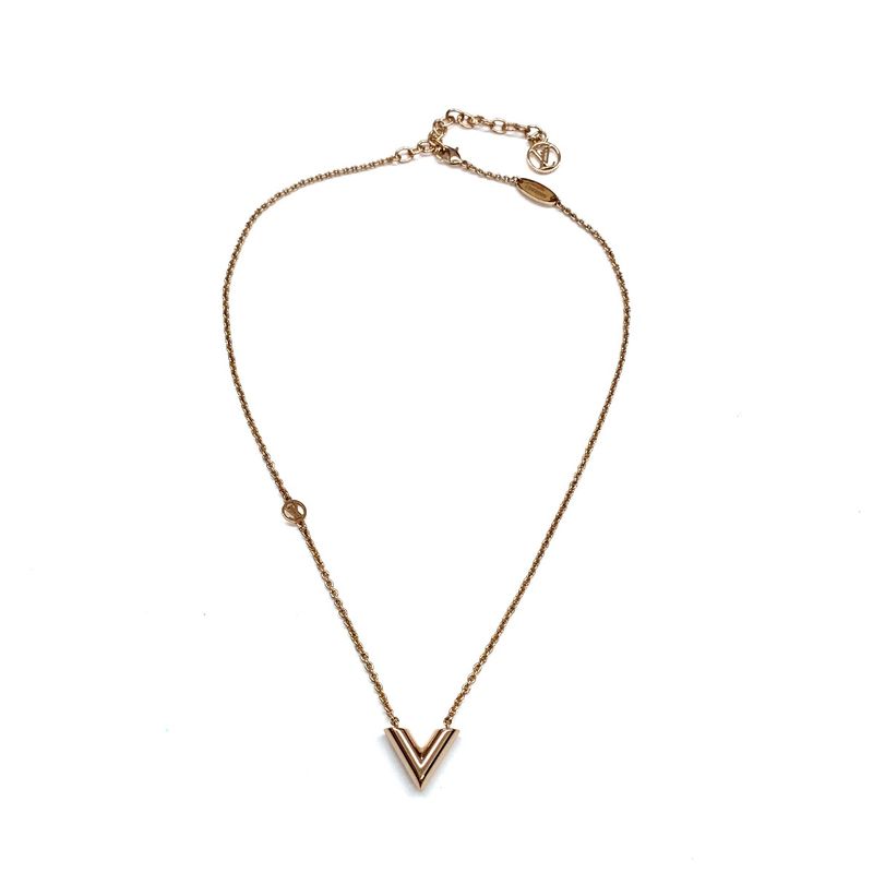 Louis Vuitton Essential Necklace Gold