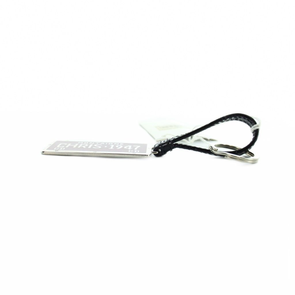 Dior Key Ring Case Holder Plate Logo Mq Oh — view 4