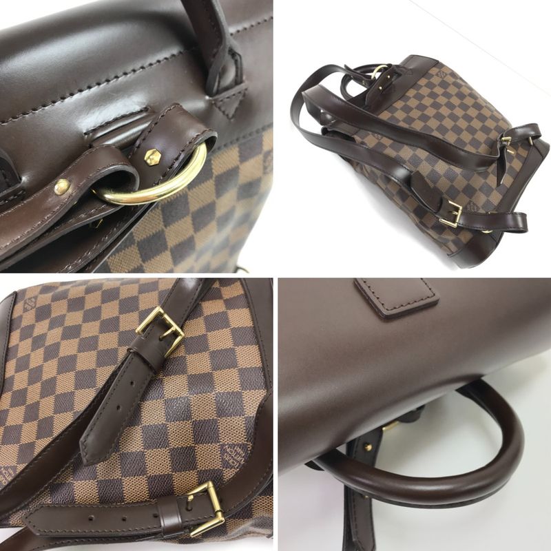Louis Vuitton Backpack Damier Jean Soho Brown