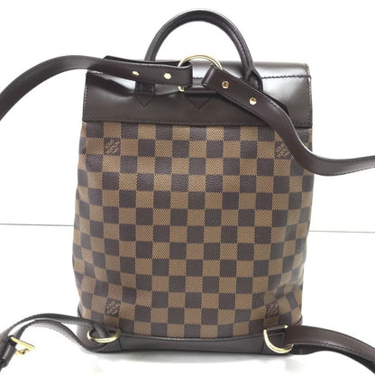 Louis Vuitton Backpack Damier Jean Soho Brown