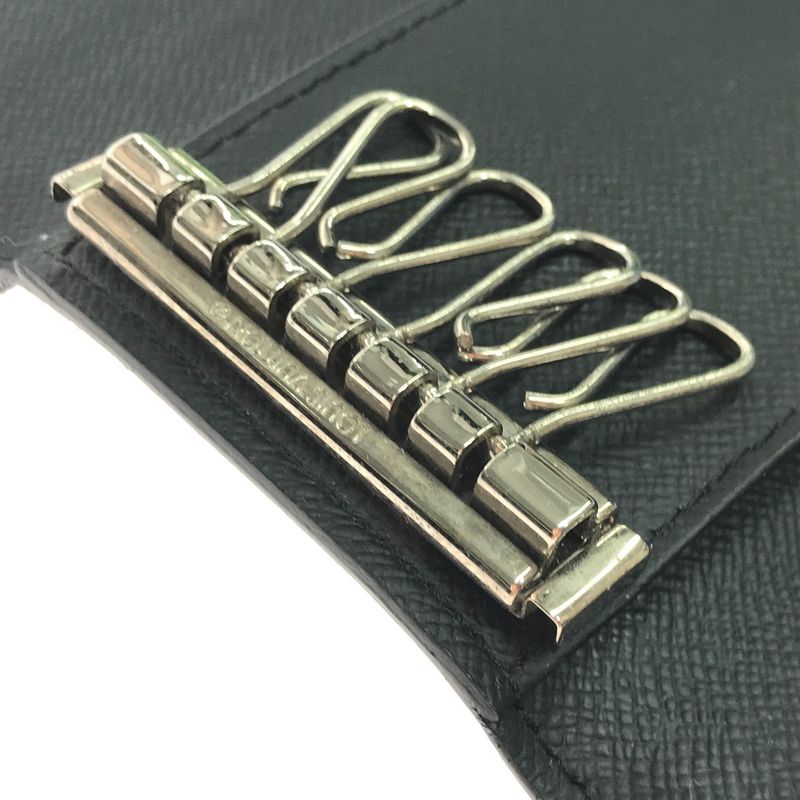 Louis Vuitton Key Case Damier Graphite Multicles 6 Initial Gray Holder