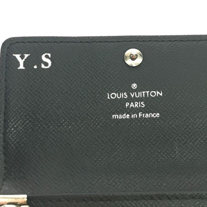 Louis Vuitton Key Case Damier Graphite Multicles 6 Initial Gray Holder