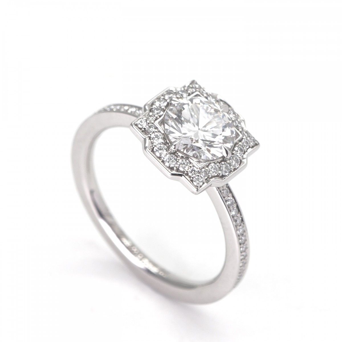 Harry Winston Bell Engagement Ring — view 2