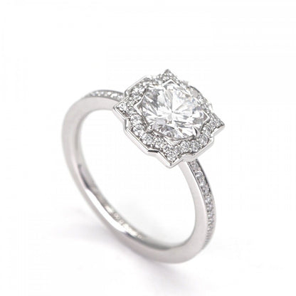 Harry Winston Bell Engagement Ring — view 2