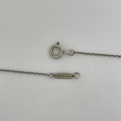 Tiffany & Co. Return to Double Necklace Silver Pink — view 3