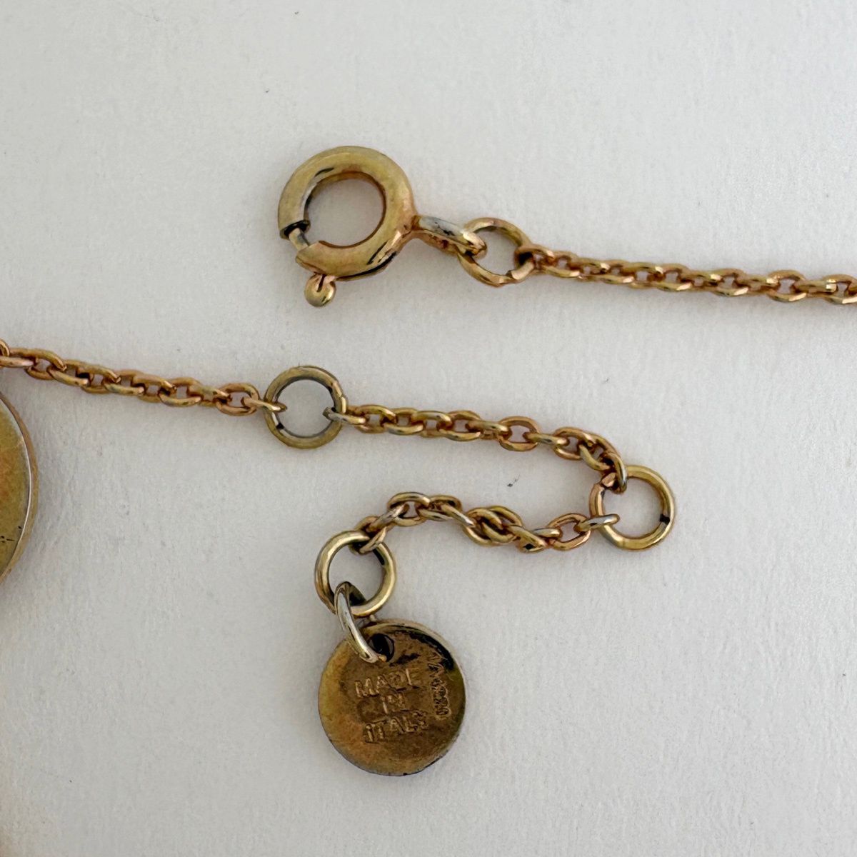 Fendi F's Rhinestone Bracelet Logo Gold Plated — view 3