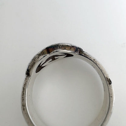 Gucci Interlocking Ring Silver — view 5