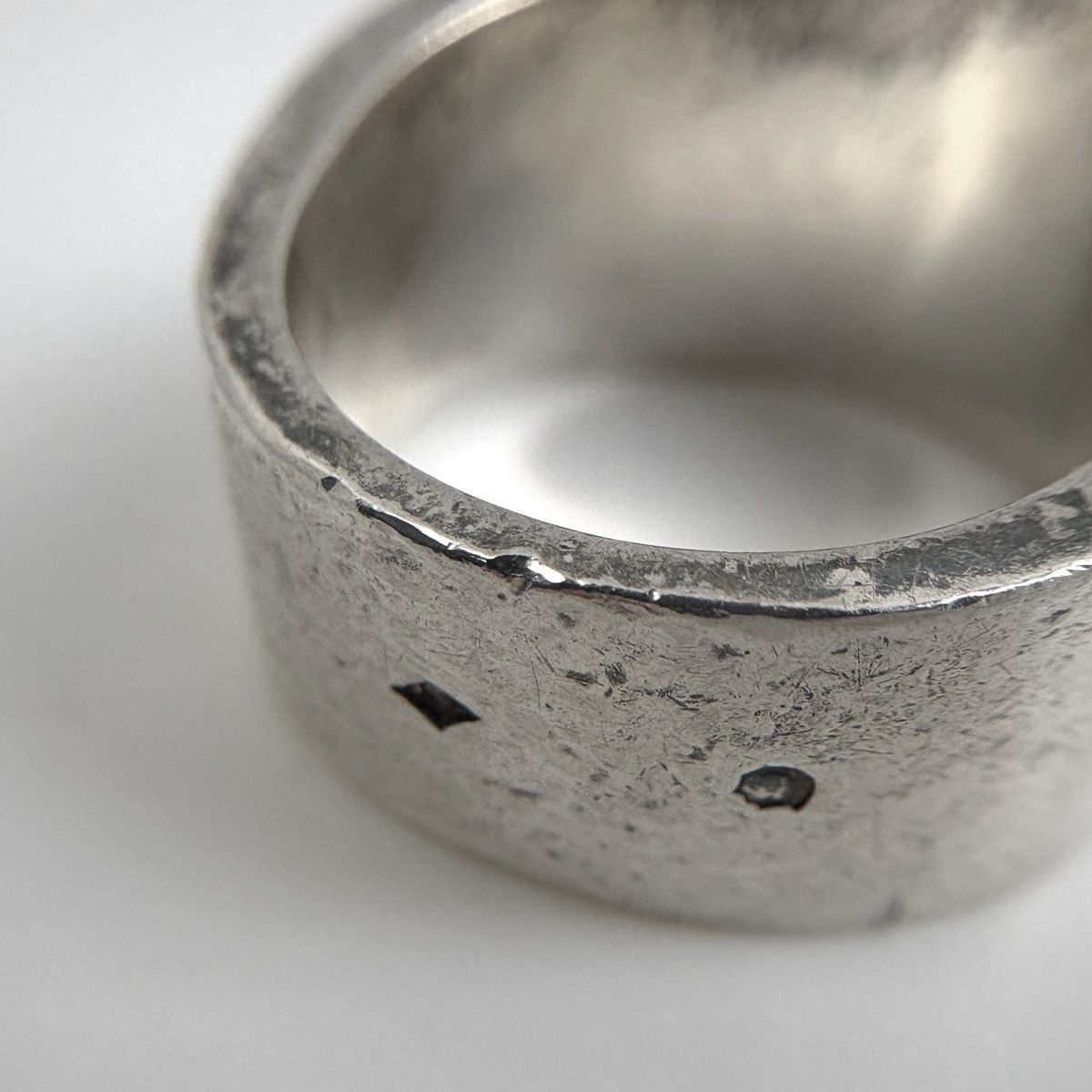 Hermes Candy Ring Logo Silver Blue — view 6