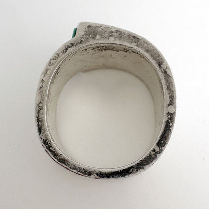 Hermes Candy Ring Logo Silver Blue — view 5