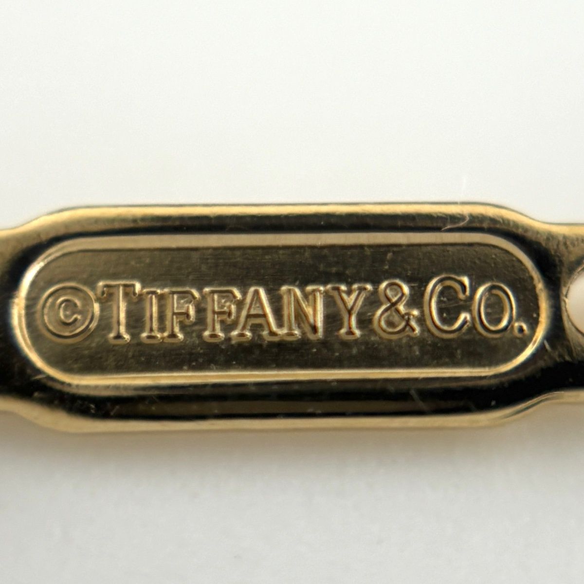 Tiffany & Co T Smile Mini Necklace YG Yellow Gold — view 5