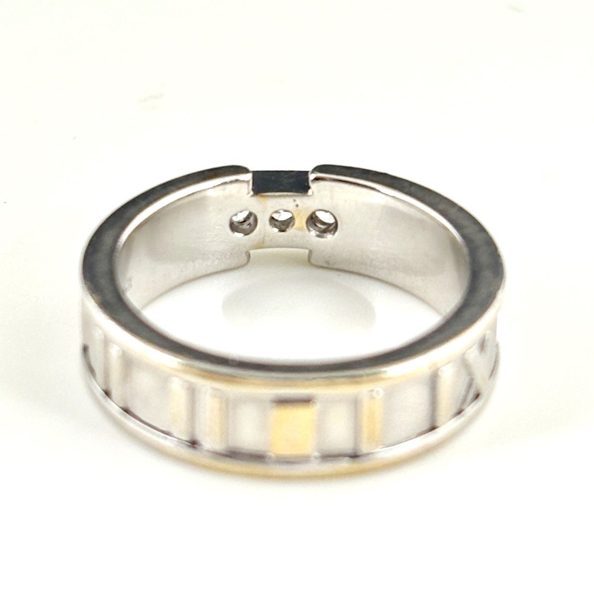 Tiffany & Co Atlas Ring Pave Diamond — view 5