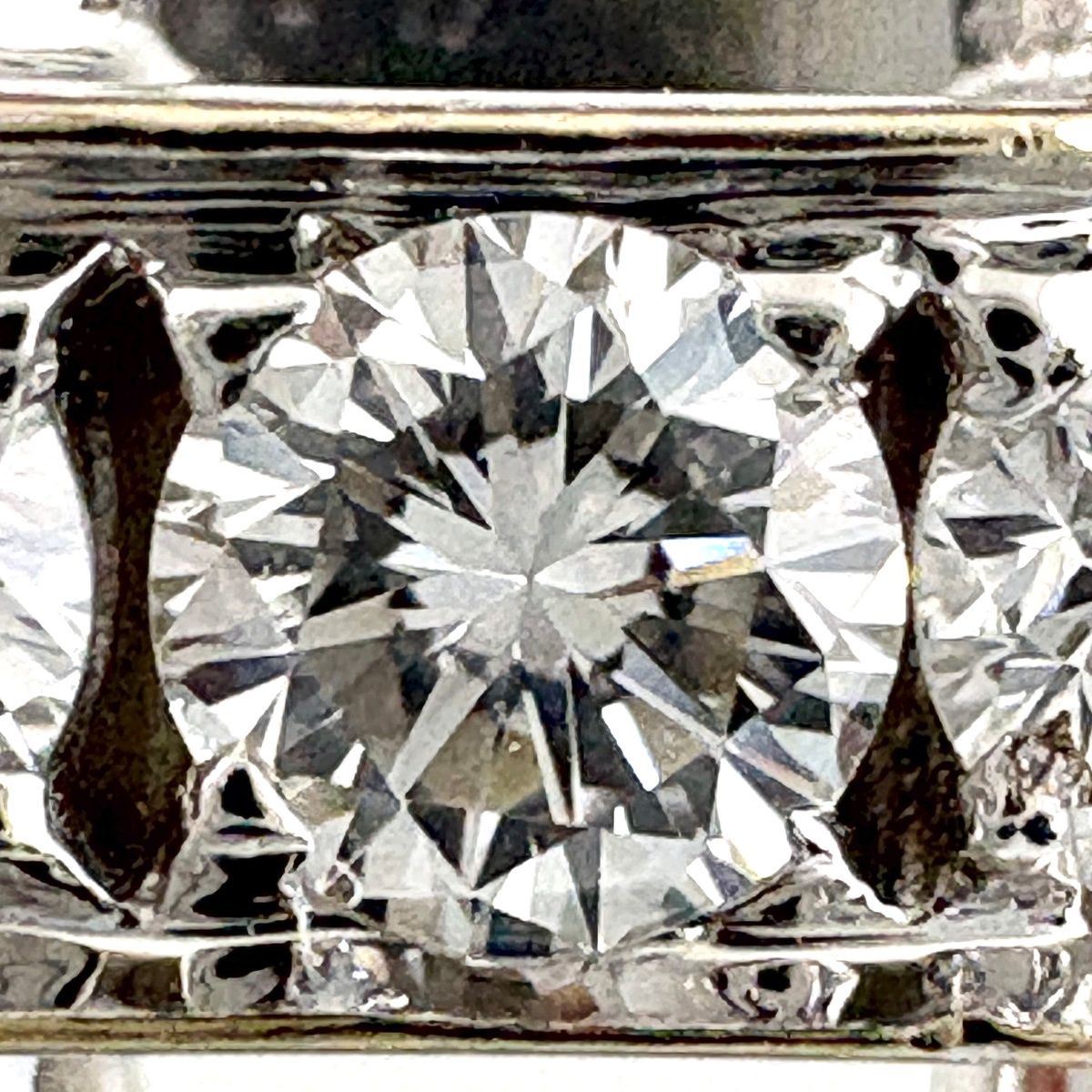 Tiffany & Co Atlas Ring Pave Diamond — view 2