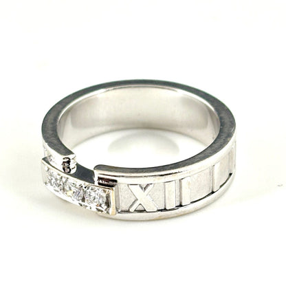 Tiffany & Co Atlas Ring Pave Diamond — view 4
