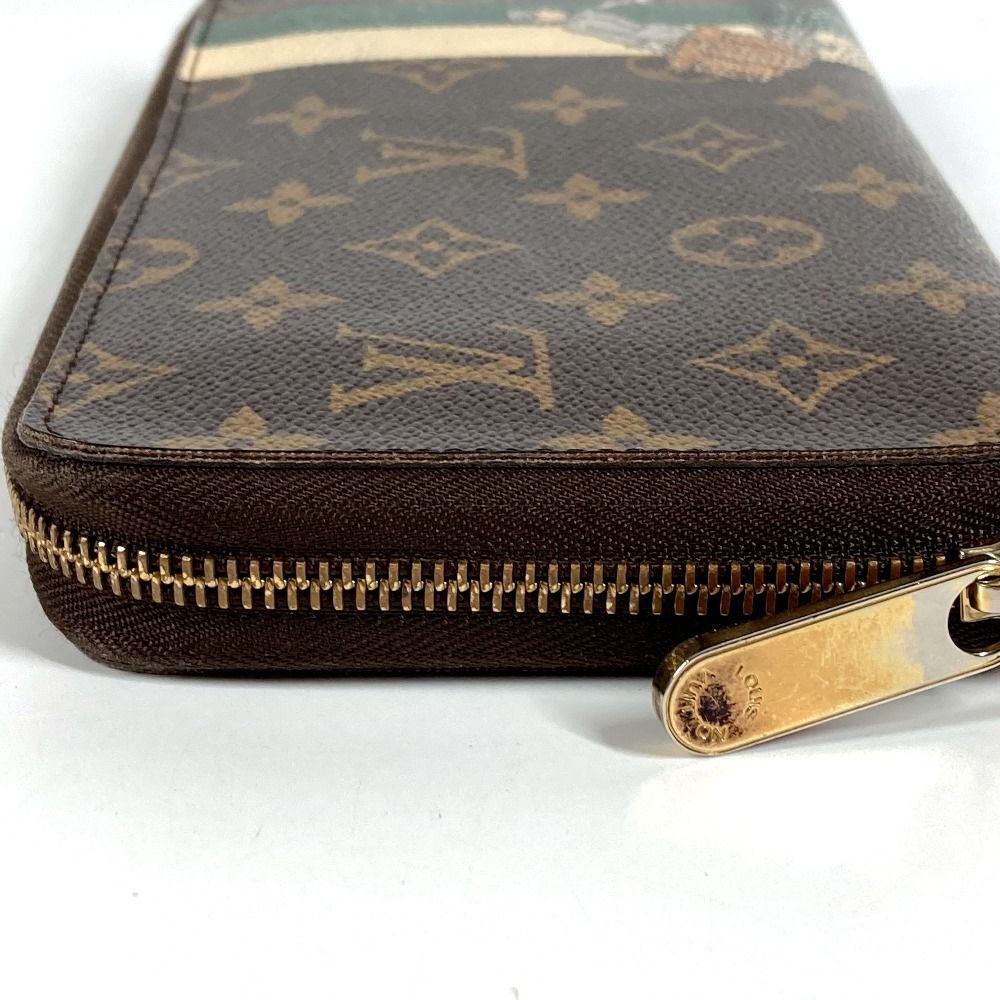 Louis Vuitton Wallet Zippy Organizer Belboy Monogram Canvas Green Brown — view 4