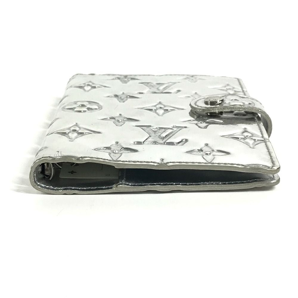 Louis Vuitton Notebook Cover Agenda PM Leather Silver — view 2