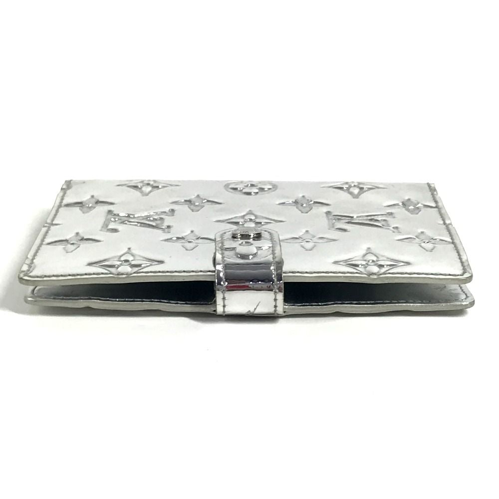 Louis Vuitton Notebook Cover Agenda PM Leather Silver — view 3